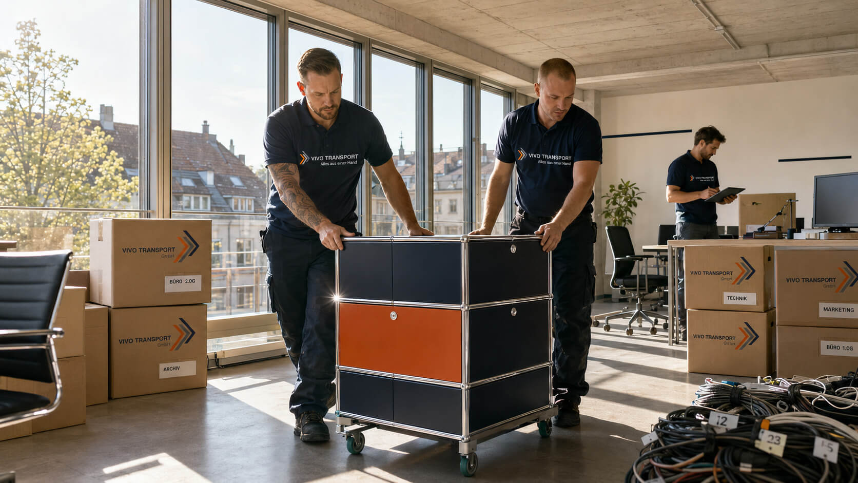Geschäftstransport von Servern und Akten in der Ostschweiz – Vivo Transport GmbH
