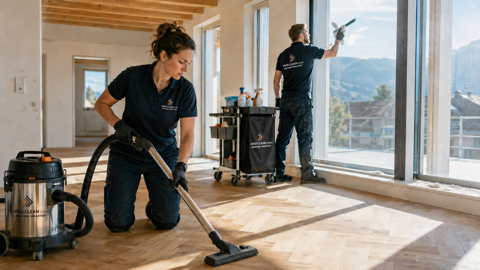 Bauendreinigung in der Ostschweiz nach Umbau und Neubau – Vivo Clean GmbH